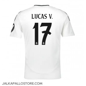 Real Madrid Lucas Vazquez #17 Kotipaita 2024-25 Lyhythihainen